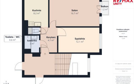 Świdnik, ul. Racławicka | 2 pokoje | 45 m²